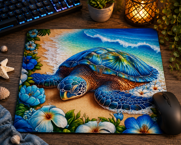 Évasion tropicale – La tortue aux couleurs de l’océan