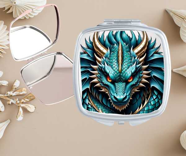 Miroir de Poche " Dragon "