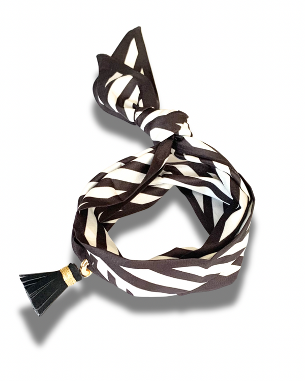 Ibiza Edition | Bandana Black stripe