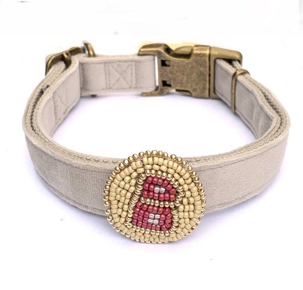 Blush & gold - Initiaal Charm