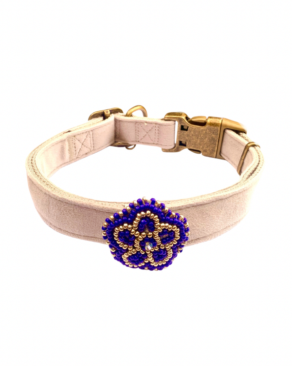 Royalblue & gold - Bloem Charm