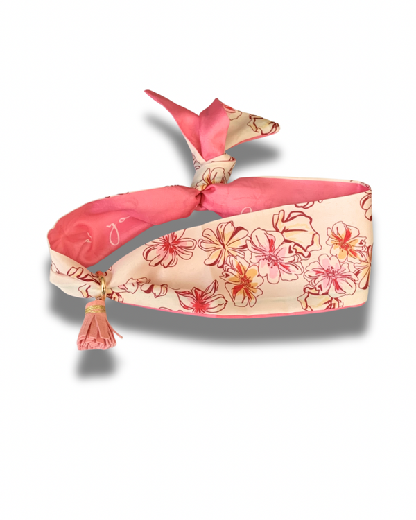 Ibiza Edition |Bandana flowerbomb roze