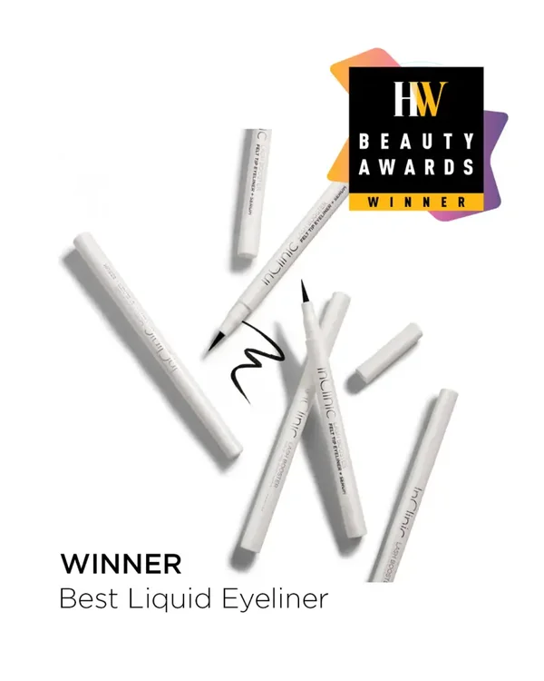 Platinum felt tip eyeliner + serum