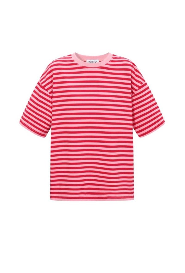 T-shirt gestreept rood