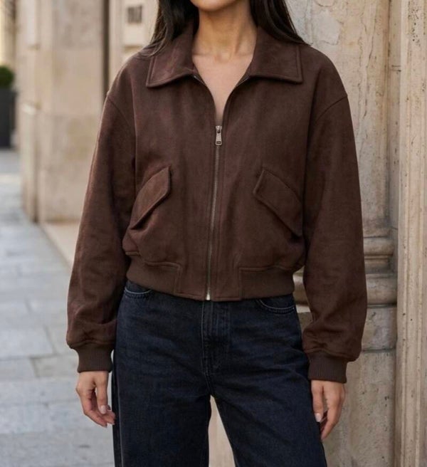 Suedine jacket