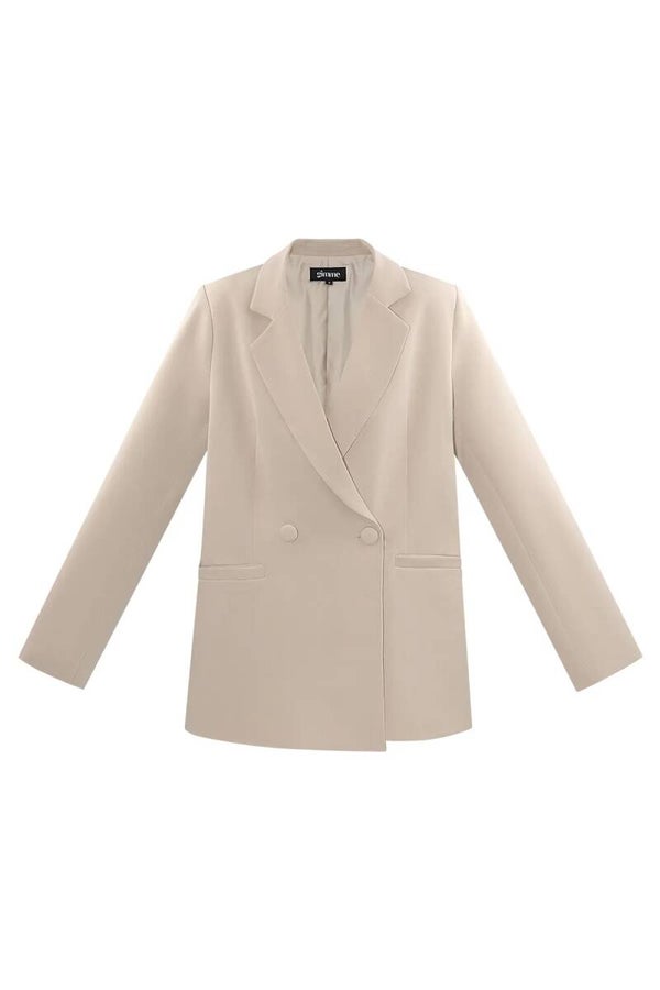 Beige blazer