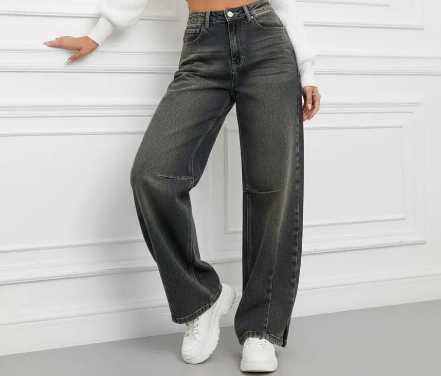 Balloon Fit Stretch Jeans