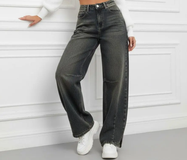 Balloon Fit Stretch Jeans