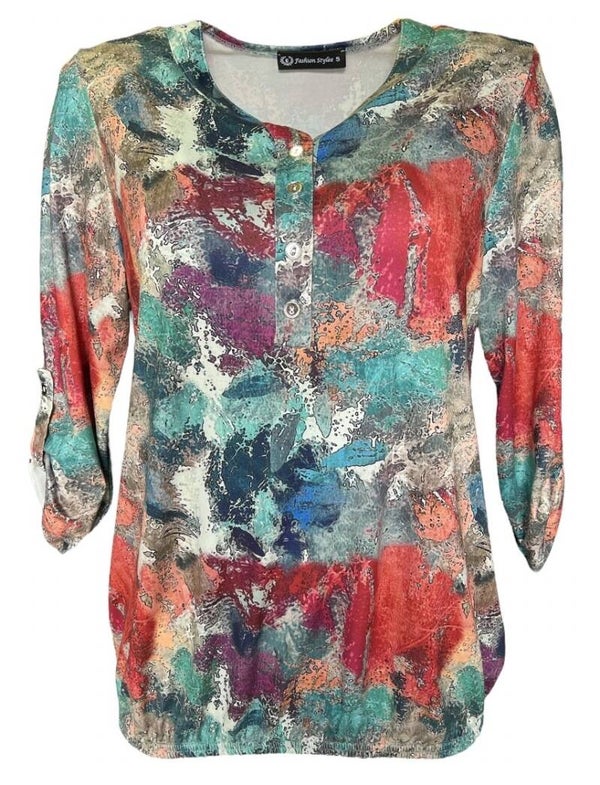 Hippe Oma shirt 3/4 mouw