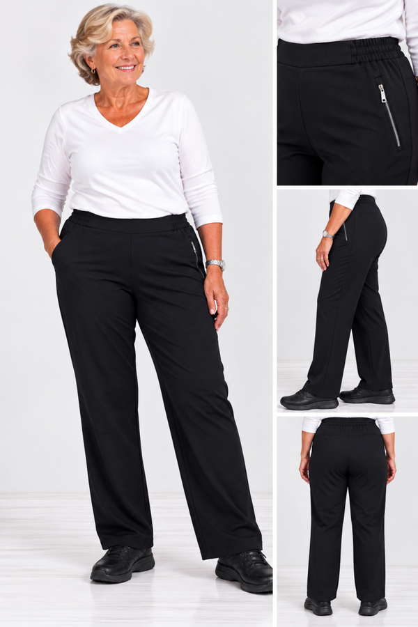 Pantalon  Bi Stretch Zwart