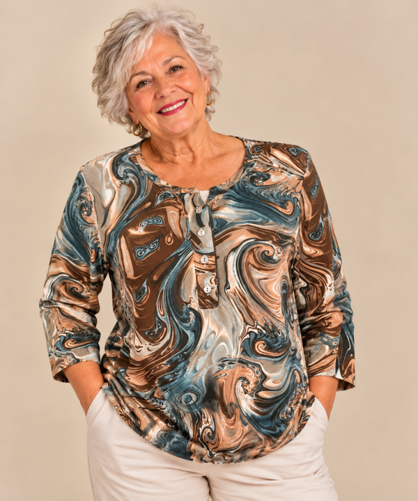 Shirt lange mouw Hippe (O)ma