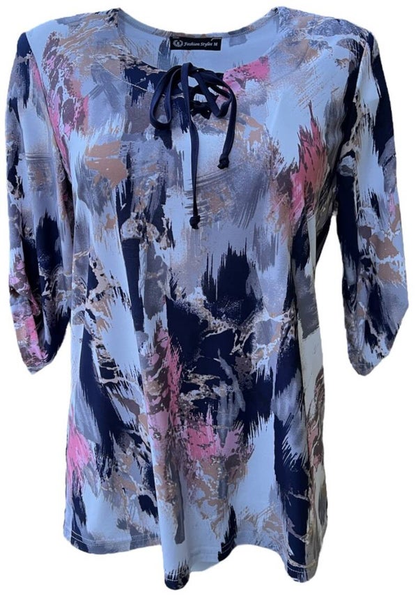 Hippe oma lange mouw