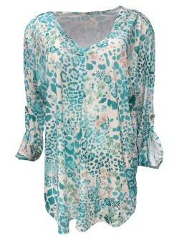 Hippe Oma shirt Mint