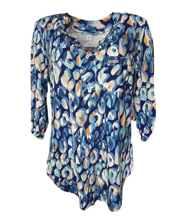 Hippe oma lange mouw