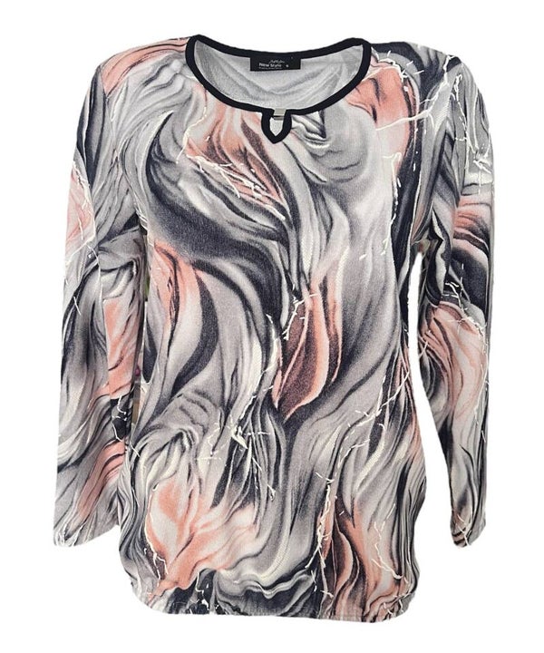 Shirt Hippe oma lange mouw