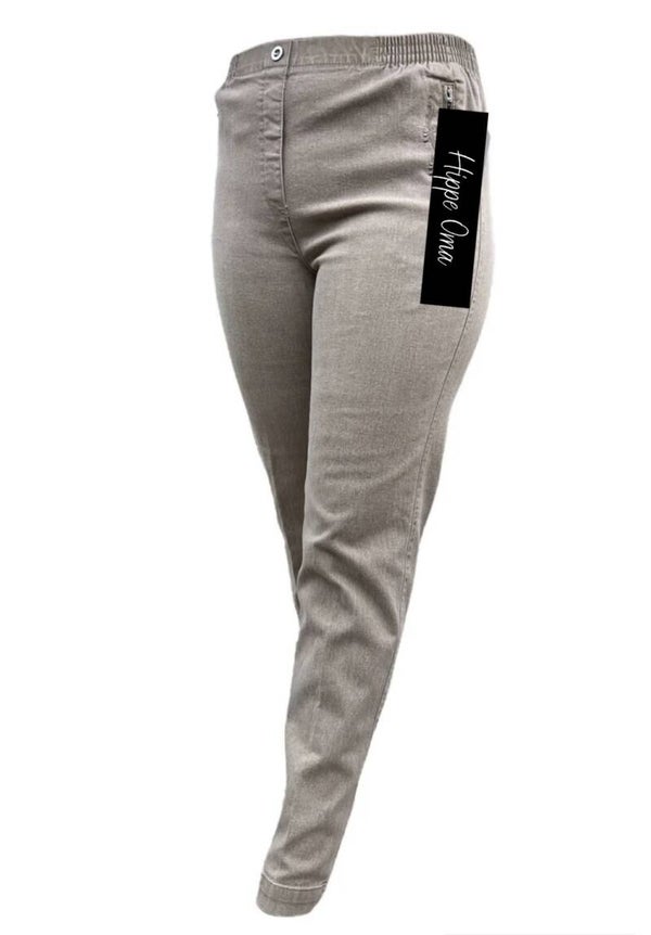 Jeans pantalon Beige
