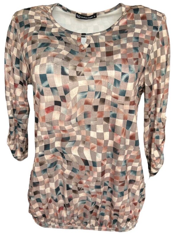 Hippe Oma Lange mouw shirt