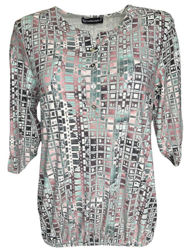 Hippe Oma Lange mouw shirt