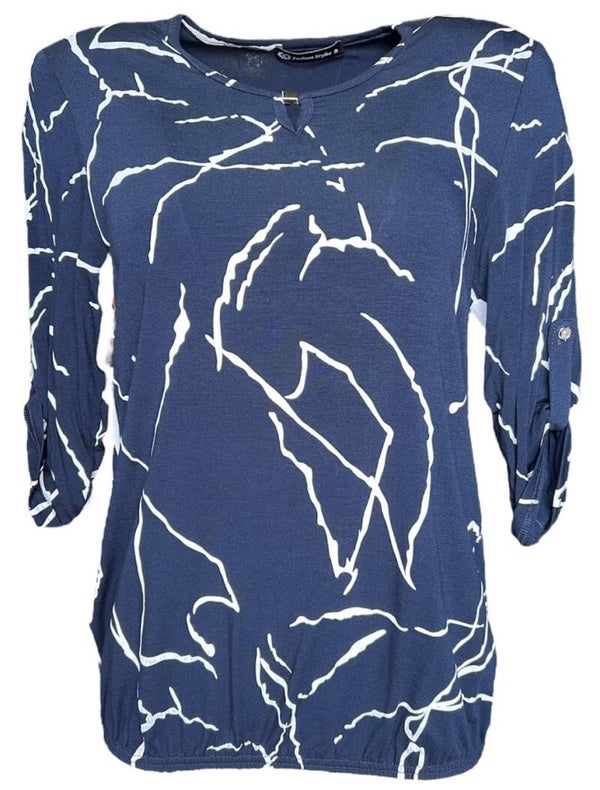 Hippe Oma Lange mouw shirt