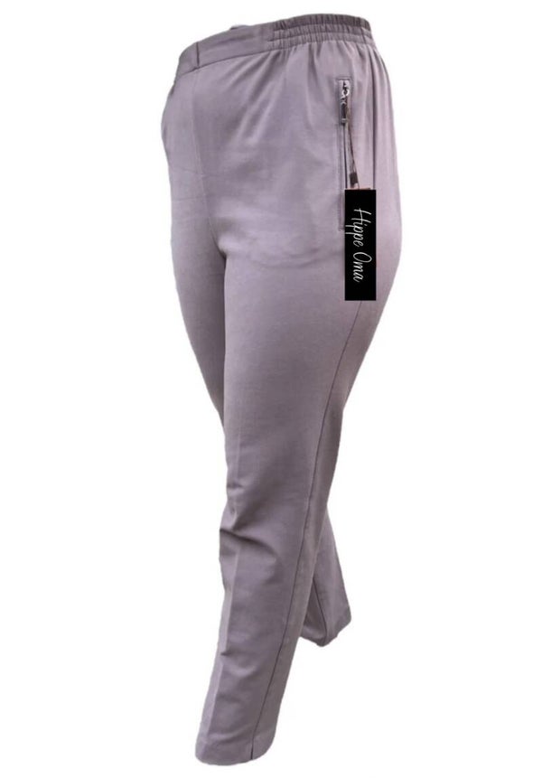 Pantalon Bi Stretch Oud roze