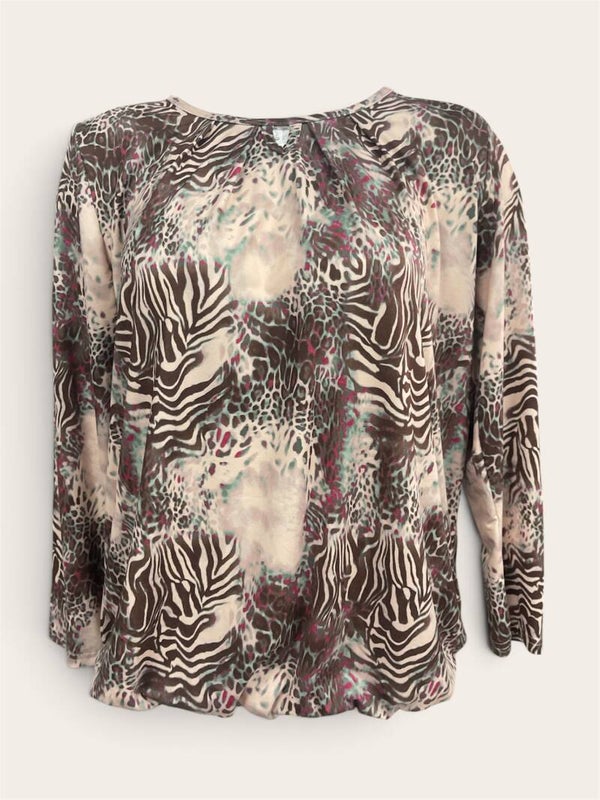 T -Shirt hippe( o)ma lange  mouw