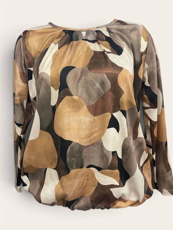 Shirt lange mouw hippe (oma)