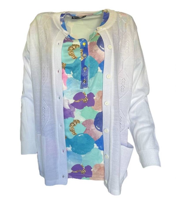 Vest wit maat XXXL