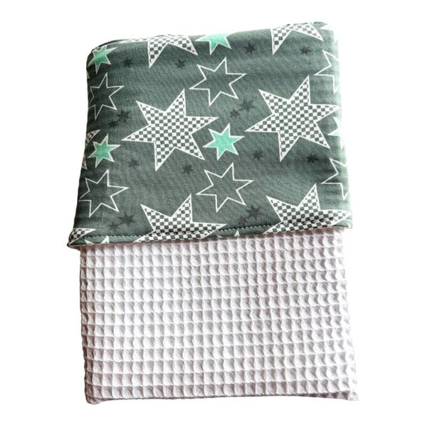 couveuse deken "Green stars"