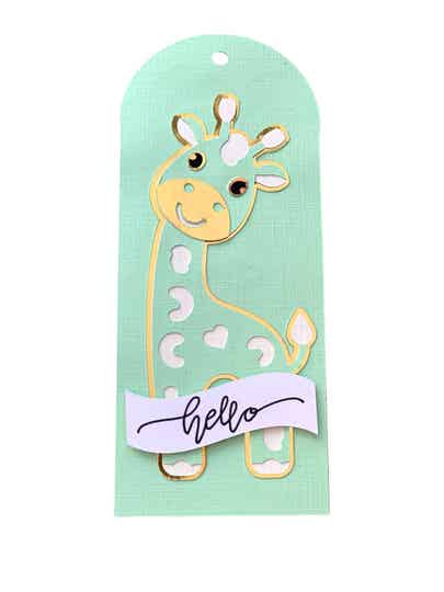 Kaartje "Hello" Mint