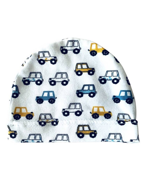 prematuur mutsje "auto"