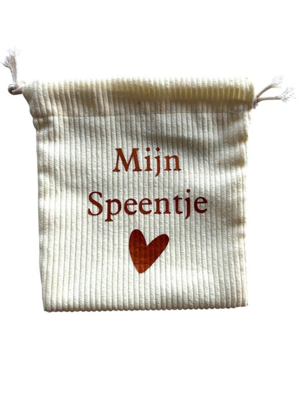 Speenzakje "Creme"