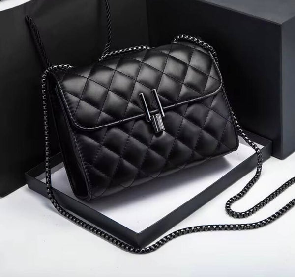 Vestasvr® Schoudertas Dames – Zwart - Trendy Handtasje – Crossbodytas