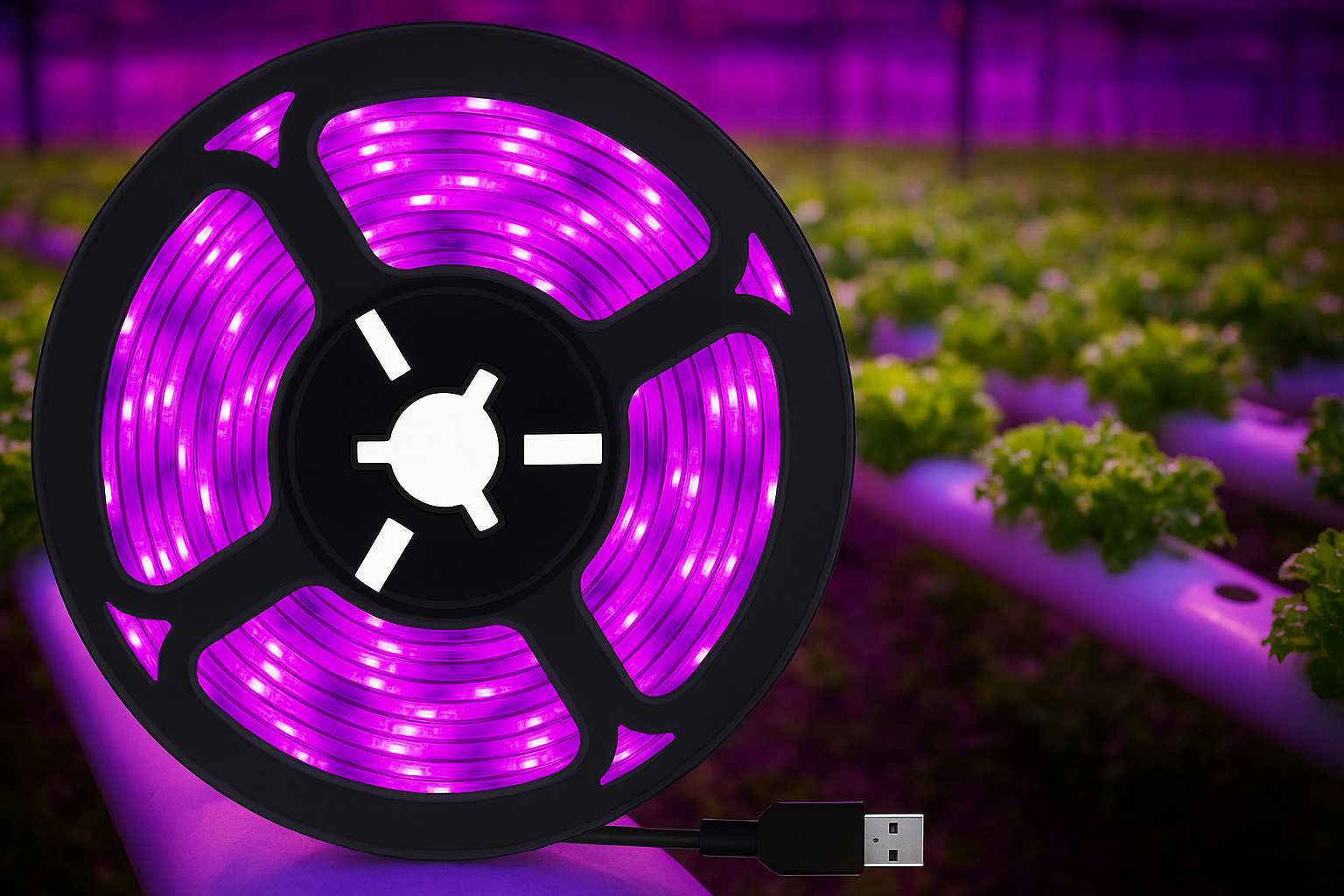 Led strip groeilamp - groei led - 5V Usb Led Licht - 3 meter