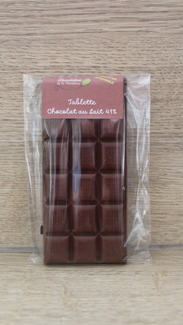 Tablette Chocolat au lait 41%