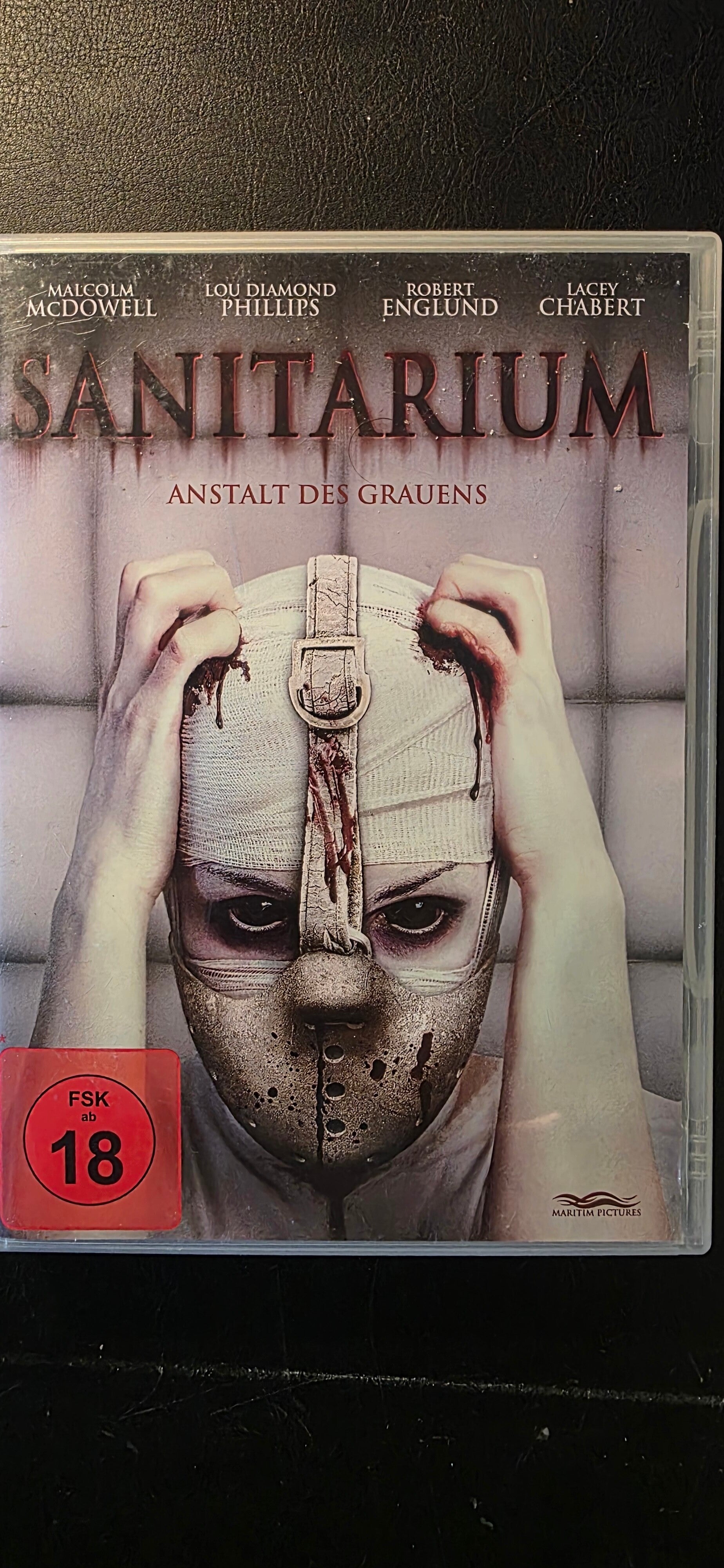 Sanitarium -Anstalt des Grauens FSK 18   O3