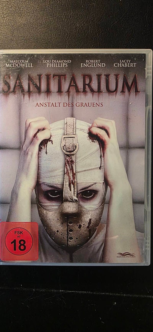 Sanitarium -Anstalt des Grauens FSK 18   O3