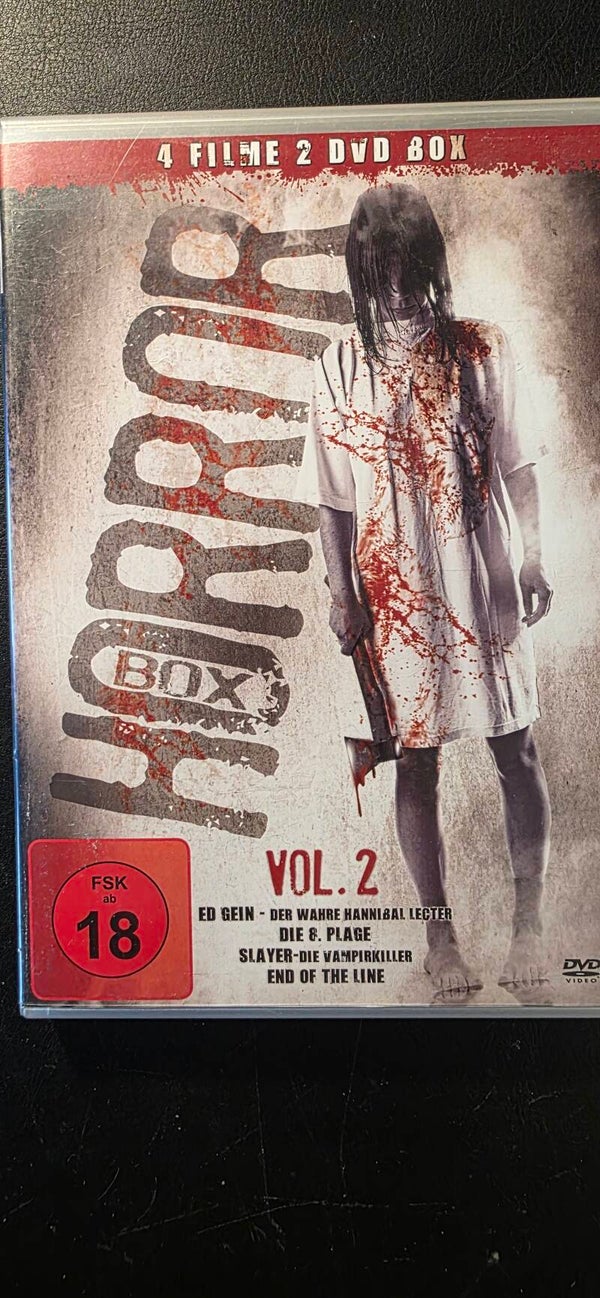 Horror Box 2 -4 Filme - 2 DVD Box -    FSK 18   O4