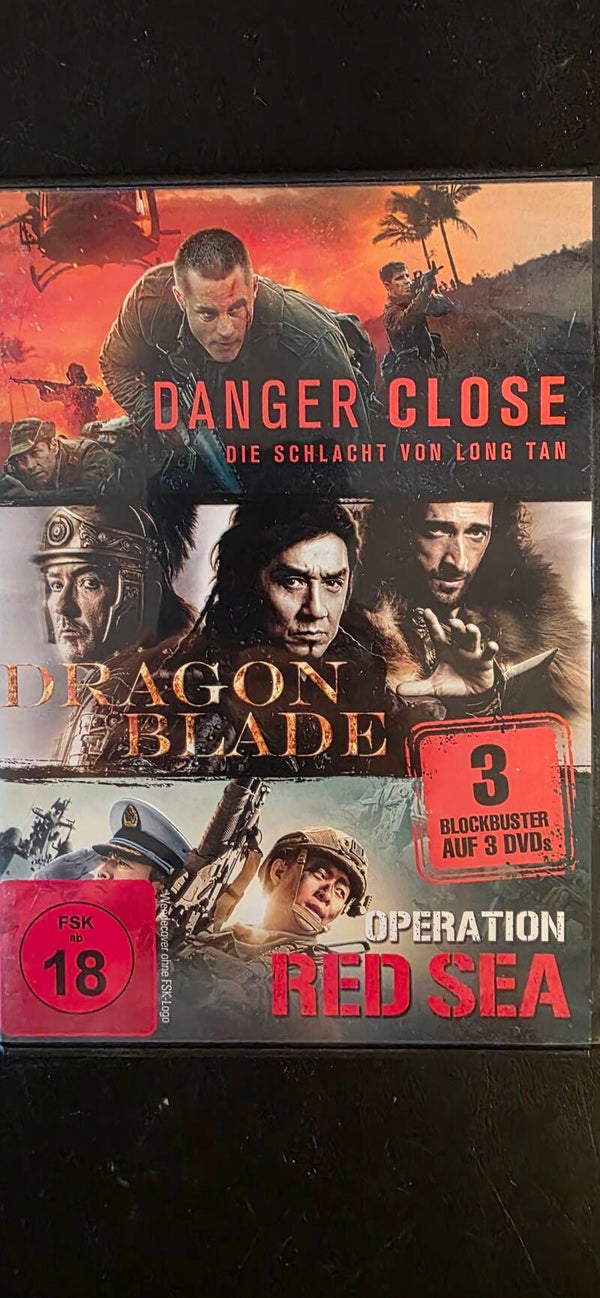 Danger Close / Dragon Blade / Operation Red Sea   FSK 18    O4