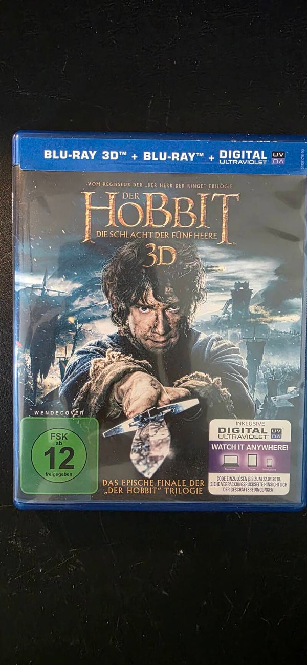 Der Hobbit - Die Schlacht der fünf Heere  / 3D Blu-ray    O6
