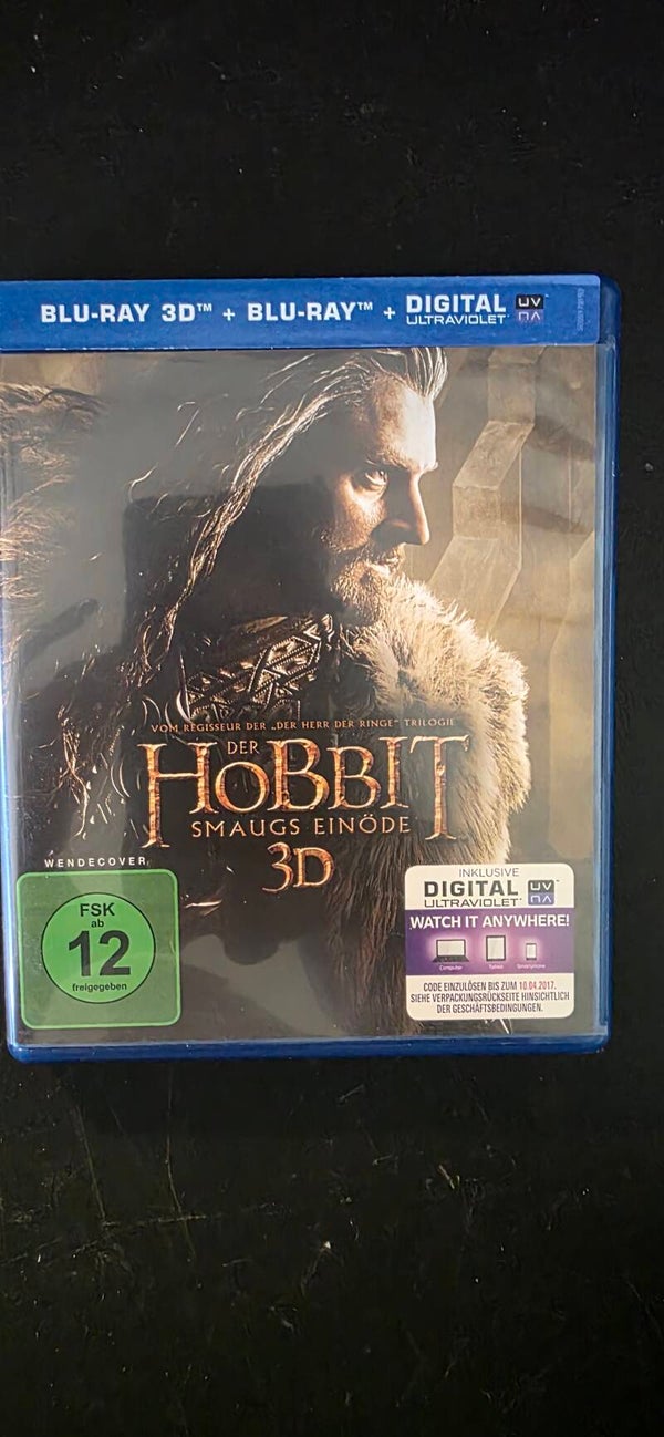 Der Hobbit -Smaugs Einöde  / 3D Blu-Ray     O6