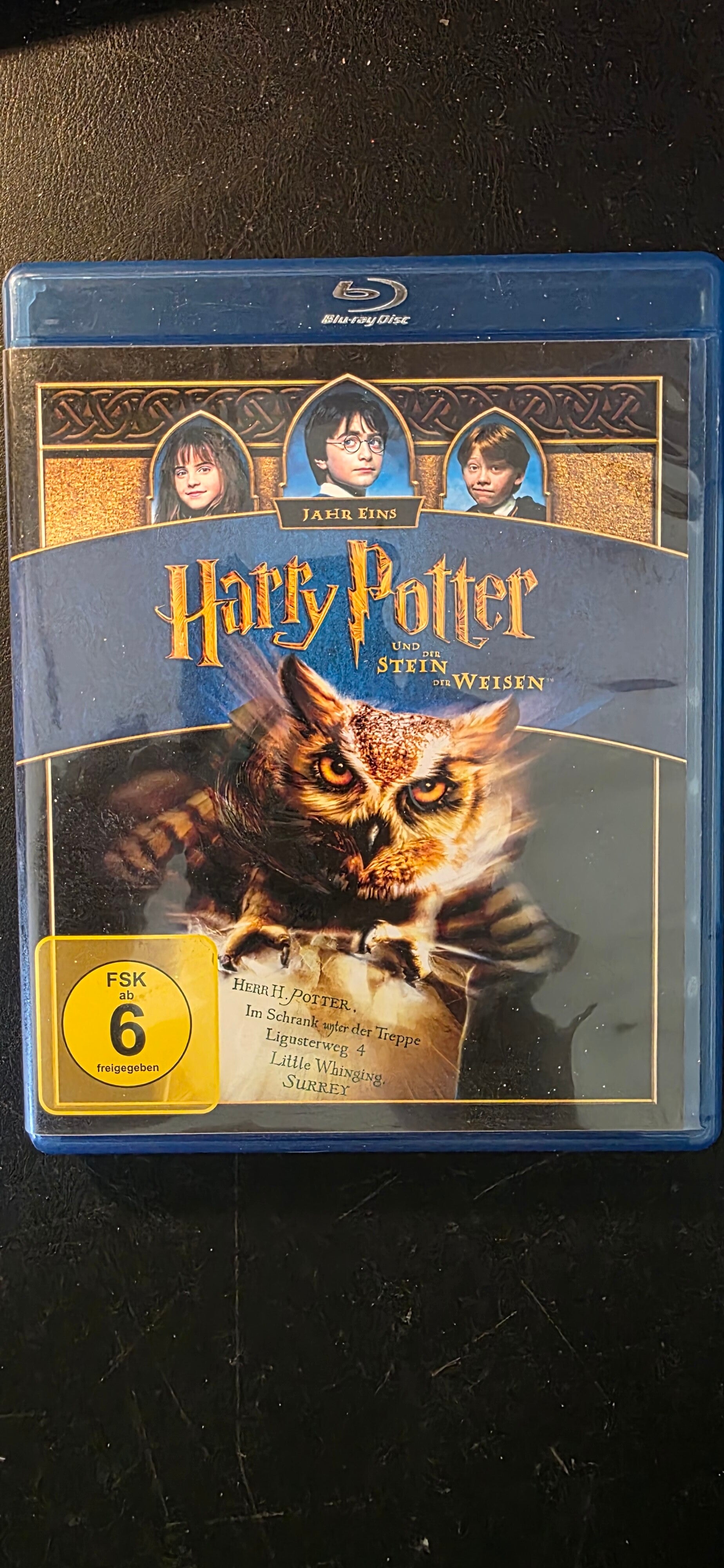 Harry Potter und der Stein der Weisen   Blu-Ray  O6