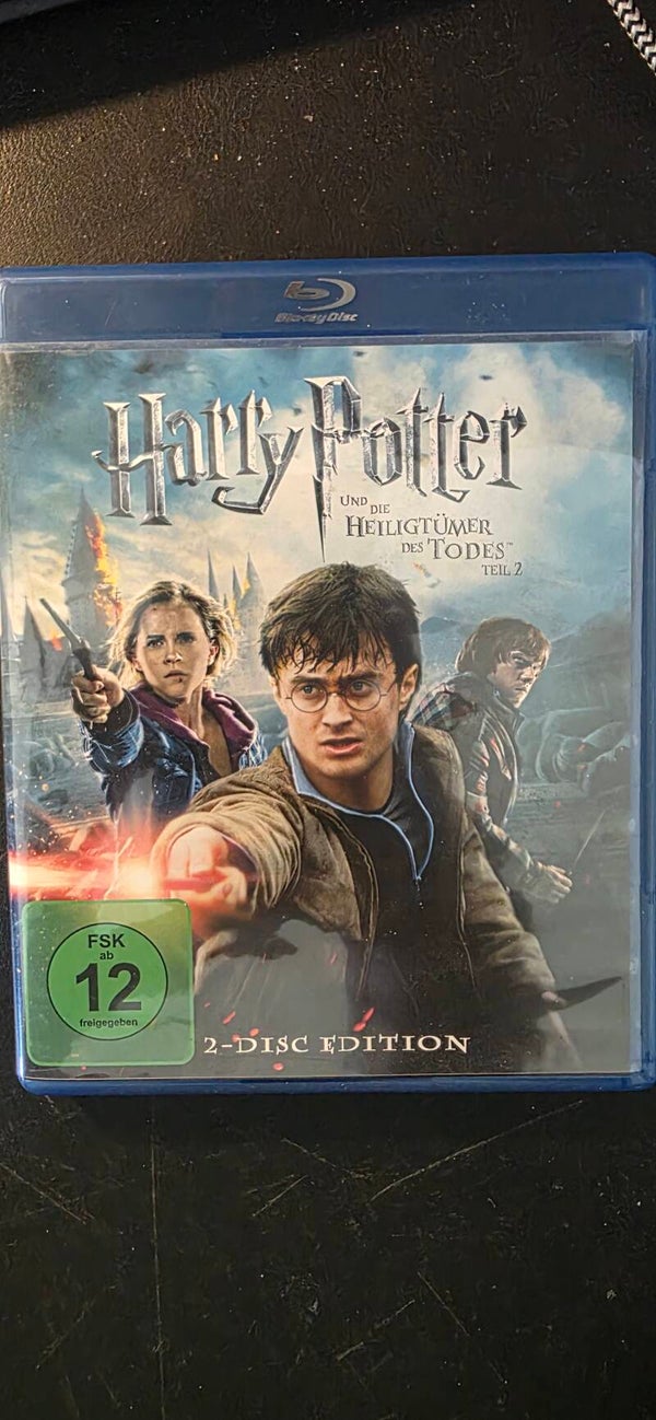 Harry Potter und die Heiligtümer des Todes Teil 2   Blu-Ray   O6