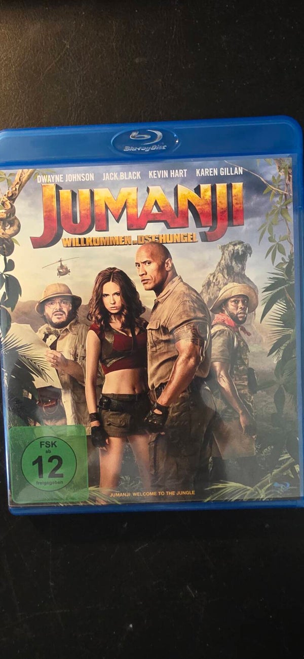 Jumanji -Willkommen im Dschungel   Blu-ray   O6