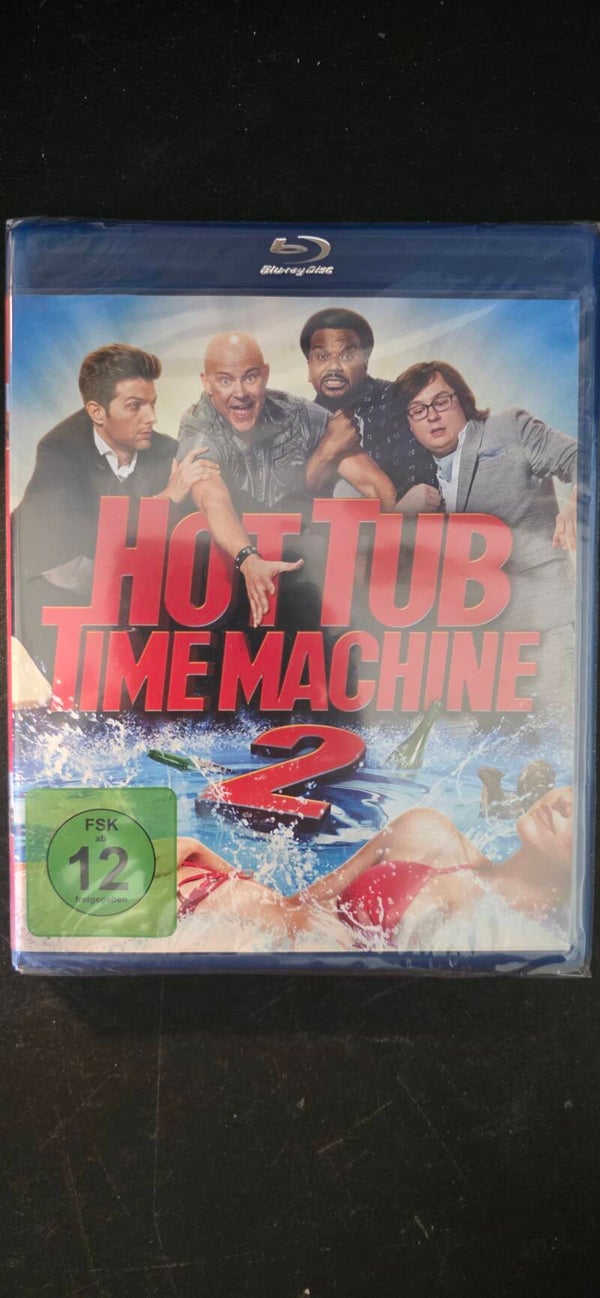Hot Tub  Time Maschine 2   Neu   Blu-Ray   O6