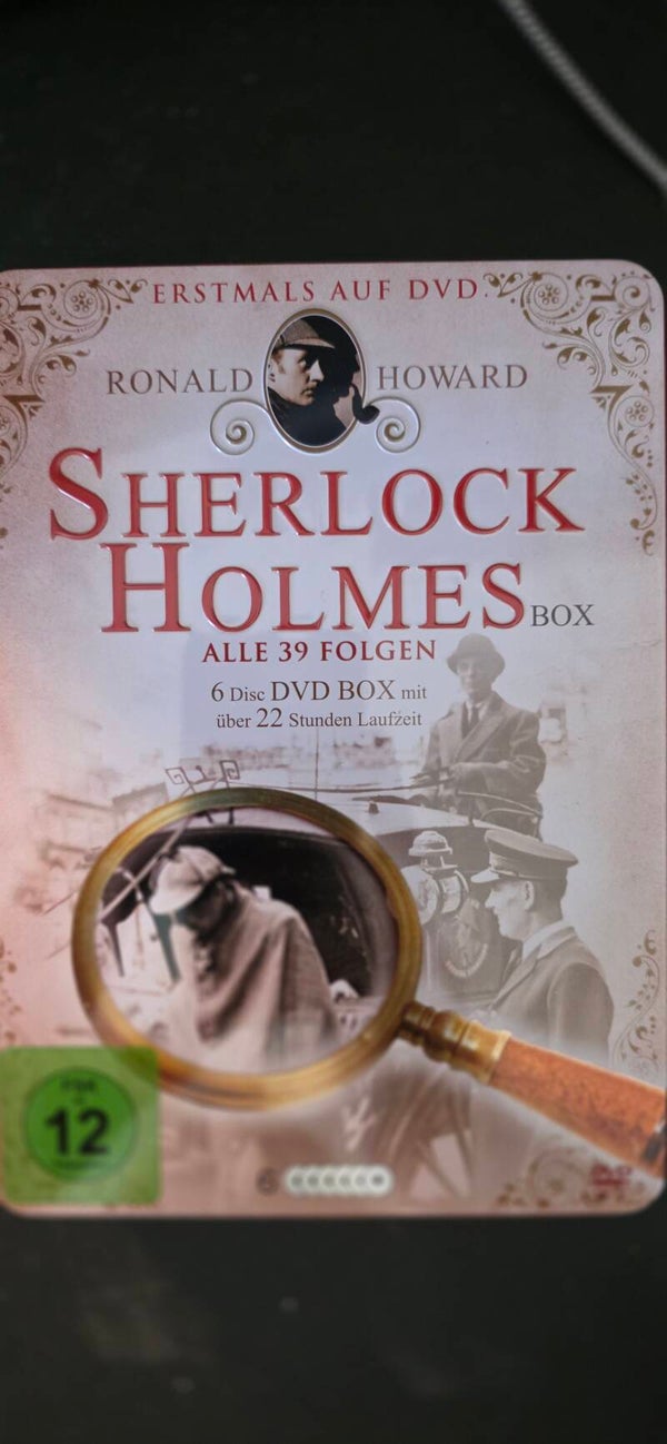 Ronald Howard / Sherlock Holmes Box ( alle 39 Folgen )    O6