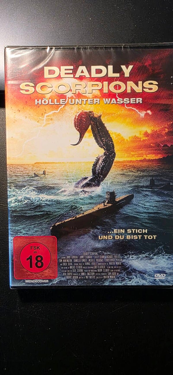 Deadly Scorpions - Hölle unter Wasser   FSK 18   NEU   O7