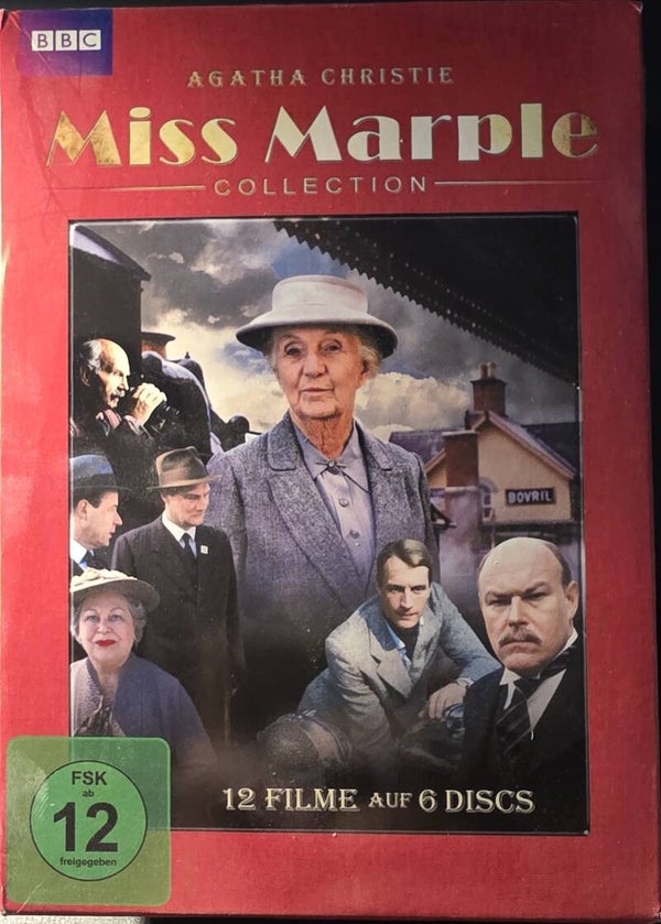 Agatha Christie - Miss Marple Collection ( 6 DVD 12 Filme)    O10