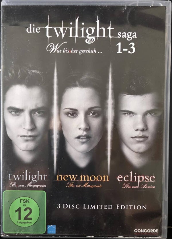 Die Twilight Saga  Teil 1-3