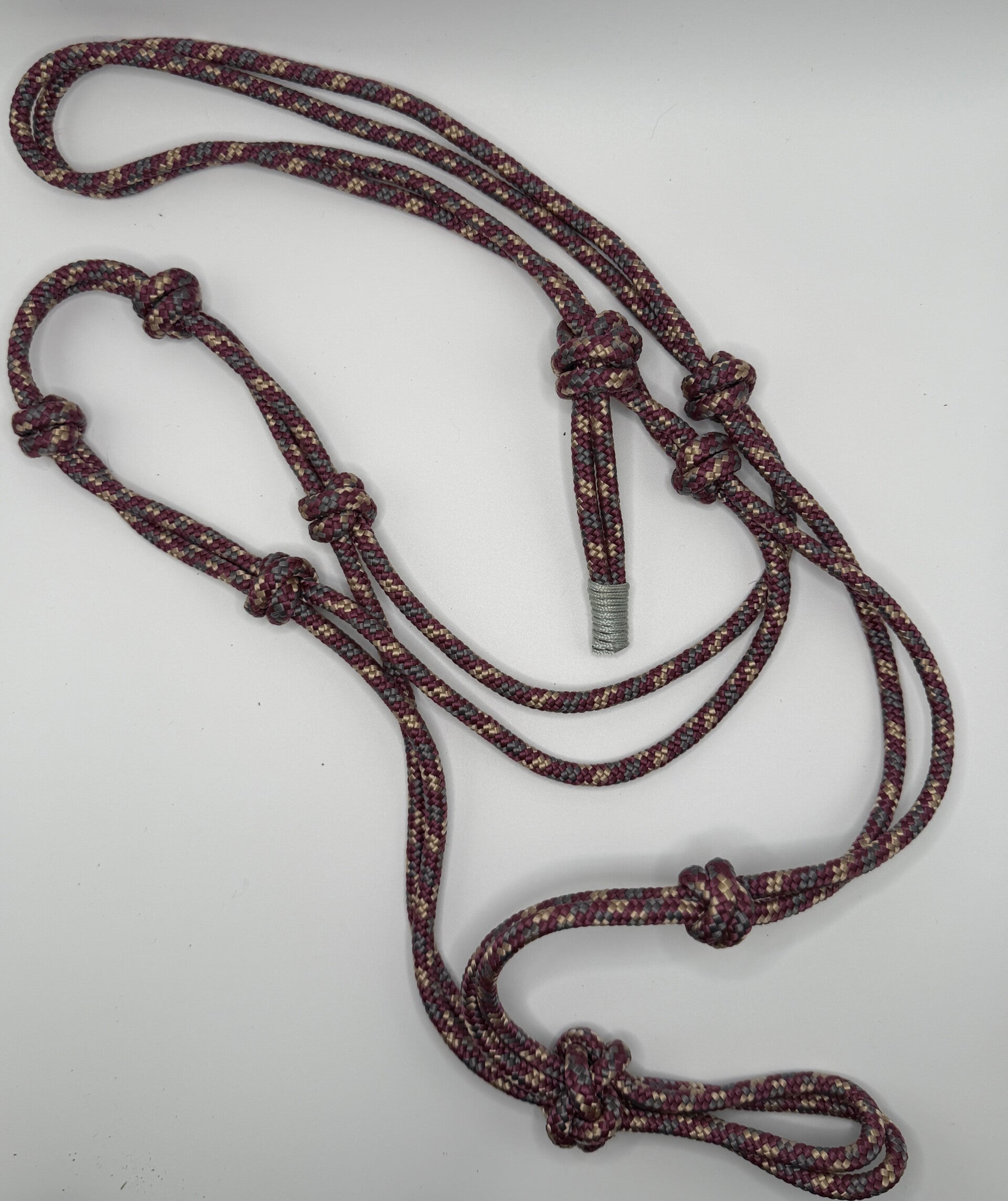 Knotenhalfter PROFI EDITION - Farbe: Classy Bordeaux