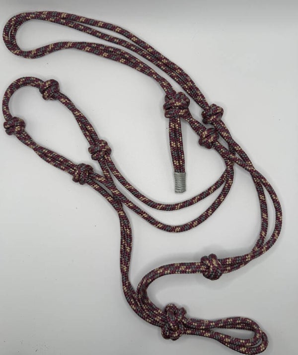 Knotenhalfter PROFI EDITION - Farbe: Classy Bordeaux